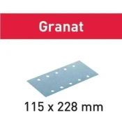 Brusni list Granat STF 115X228 P240 GR/100 kos
