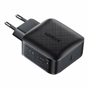 Ugreen GaNxpolnilnik USB-C QC PD 65W, črna