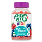 Chewy Vites Kids Multi-Vit + Bifido + Lakto, 60 gumijastih bonbonov