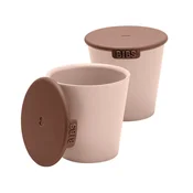 Bibs set caša Blush, 2/1