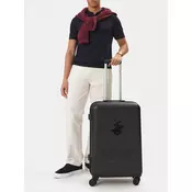 Beverly Hills Polo Club Srednji kofer CEO-BHPC-M-003-08-BLACK Crna