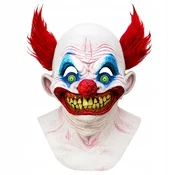 Korbi Lateksna maska strašljivi klovn Halloween