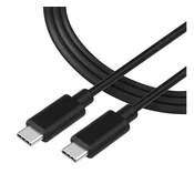 Tactical Smooth Thread USB-C v USB-C kabel 60W črne barve dolžine 2m