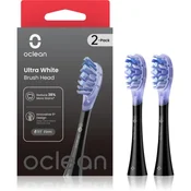 Oclean Nastavek Ultra White - 2 kos Črna, za električno zobno ščetko