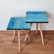 Hanah Home Set klub stocica 2Shp129, 2 komada, Plavi