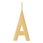 Srebrna ogrlica Design Letters