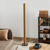 HerzBlut Leonora LED-stoječa svetilka 122,5 cm, naravni hrast - Dnevna soba/jedilnica - Skandinavski - Les
