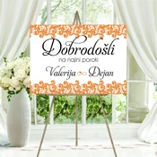 Tabla dobrodošlice TABPOR 111