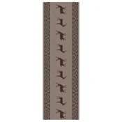 Kela Tekač za mizo KL-12267 cotton Henrik brown