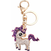 Generic Keychain Rhinestone Unicorn Keychain Rainbow Unicorn Keychain Car Bag Pendant Charm Womens Gift, (21066462)