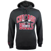 Chicago Bulls 1968-1969 Mitchell & Ness Playoff Win pulover sa kapuljacom