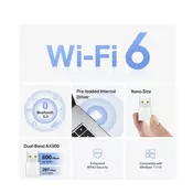 Mercusys MA60XNB V1.0, AX900 Nano Wi-Fi 6 + Bluetooth USB Adapter