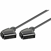 ZED electronic Scart kabel, 21 pinski, oklopljen, 1.5 met, bulk - BK-VCS/1.5 11383
