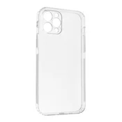 TELEMPIRE Silikonska maska za telefon Ultra thin with pluggy za iPhone 12 Pro 6.1 providna