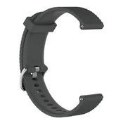 BStrap Silicone Bredon pašček za Xiaomi Amazfit Stratos 2/2S/3, dark gray