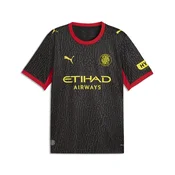 PUMA Girona F.C. 26/27 Away Jersey Youth, Clothing, Black/Flat Dark Gray, 15-16Y