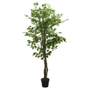 Umjetno stablo fikusa 756 listova 150 cm zeleno