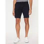 Calvin Klein Kratke hlače iz tkanine Modern Twill K10K114063 Mornarsko modra Slim Fit