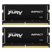 Kingston FURY Impact/SO-DIMM DDR5/64GB/5600MHz/CL40/2x32GB