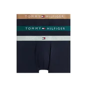 Tommy Hilfiger Underwear Boksarice temno modra / svetlo rjava / pastelno zelena / temno zelena