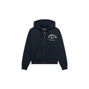 Superdry & Co Jopa na zadrgo ATH ESS marine/bela