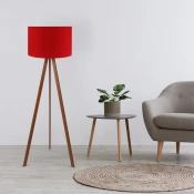 Opviq Podna lampa AYD-1571, Crvena