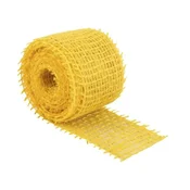 Bellatex Okrasni trak iz jute - 3 m x 4 cm - rumen
