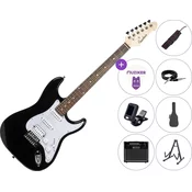 Pasadena ST-11 SET 20W Black Električna kitara