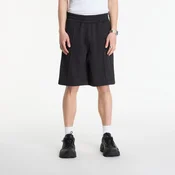 Kratke hlače Palm Angels Back Curved Logo Track Shorts Black/ Off White XL