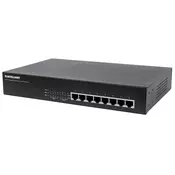 Intellinet (560641) switch Gigabit Ethernet PoE+ 8-portni