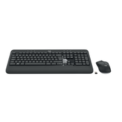 Logitech 920-008680 MK540 Advanced Wireless RF Wireless Membrane QWERTY black,White Mouse included (920-008680)