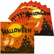 Korbi Serviete za Halloween – okrasni element za mizo na tematsko zabavo