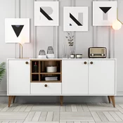 Wallity Komoda Napoli 180x81x35cm Bela