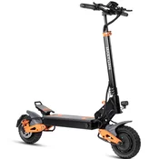 MAXTURN Električni skuter MAXTURN X1 Ultra, doseg 75 km, 10-palčne pnevmatike brez zračnice, črne barve, (5000231688)