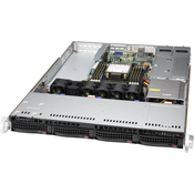 Supermicro CSE-815TQC4-R504WB3 Black SC815 WIO CSE w/Redundant 500W (new 24 pin PDB),R (CSE-815TQC4-R504WB3)