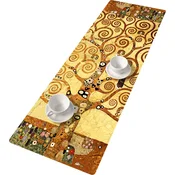 shumee ArtDeco tekač za mizo 95x33 cm - okolju prijazen filc, zaščita za mizo, dekorativni vzorec, Bertoni