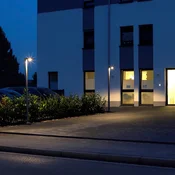 Albert Leuchten LED svetilka na drogu 866, aluminij, antracit, višina 300 cm - Kovina