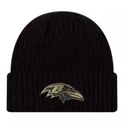 Baltimore Ravens New Era NFL 2020 Official Salute to Service Black zimska kapa