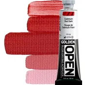Golden Artist Colors Open Akrilna barva Cadmium Red Dark 59 ml 1 kos