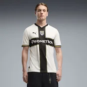 PUMA Parma Calcio 1913 Home Jersey Men, Clothing, Warm White/Black, S