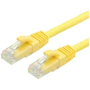 VALUE Value 21.99.1432 RJ45 omrežni kabel\, Patch kabel CAT 6a U/UTP 2.00 m rumena 1 kos, (20420605)