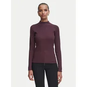 Rinascimento Bluza CFM0012394003 Bordo rdeča Slim Fit