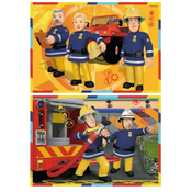 Ravensburger Puzzle Gasilec Sam v akciji 2x12 kosov