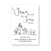 Personal Vabilo - Sketch Izberite količino: 61 kos in več