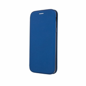 torbica za Huawei Y7 2019, preklopna, modra