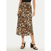 YAS Midi krilo Savanna 26028279 Rjava Regular Fit