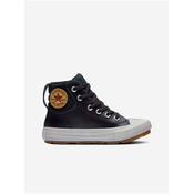 Black Boy Ankle Leather Sneakers Converse Chuck Taylor All Star - Unisex