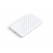 Orico 25PW1C-C3 zunanje ohišje za 6,35cm (2,5) HDD/SSD, USB-C 3.1 v SATA3, belo