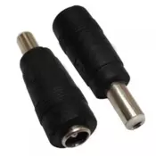 Adapter napojni 2.1/5.5mm M - 2.5/5.5mm F