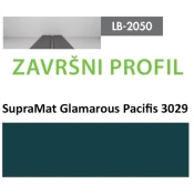 Profil Zidni MDF LB-2050-B Light Walnut (239) 2800x133x18mm ( 026-214 )